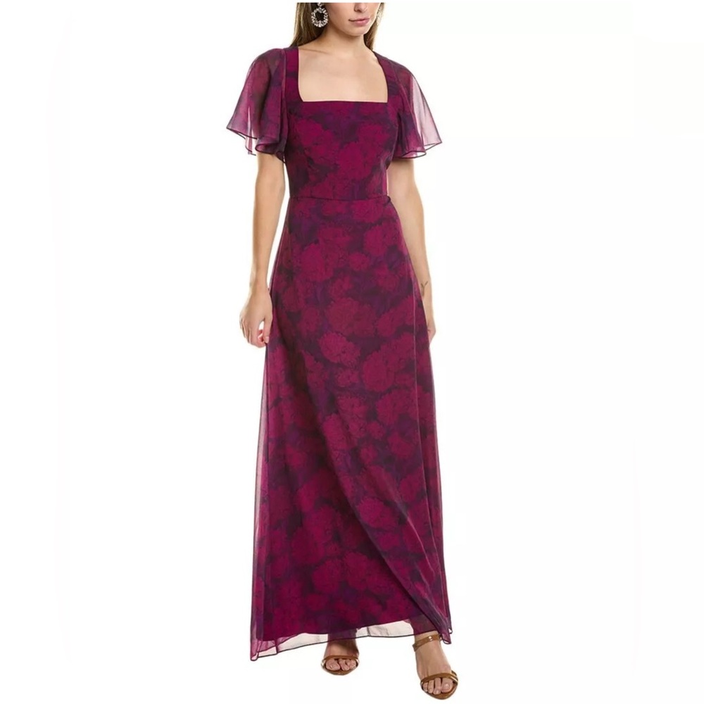 NWT Sachin & Babi Aurora Gown Dress Sizes 0, 4 Magenta / Pink - Picture 1 of 16